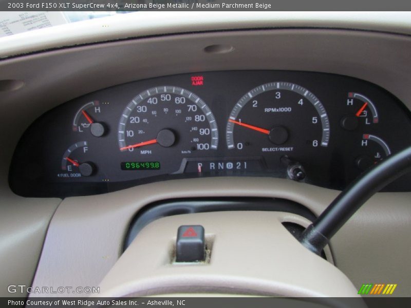  2003 F150 XLT SuperCrew 4x4 XLT SuperCrew 4x4 Gauges