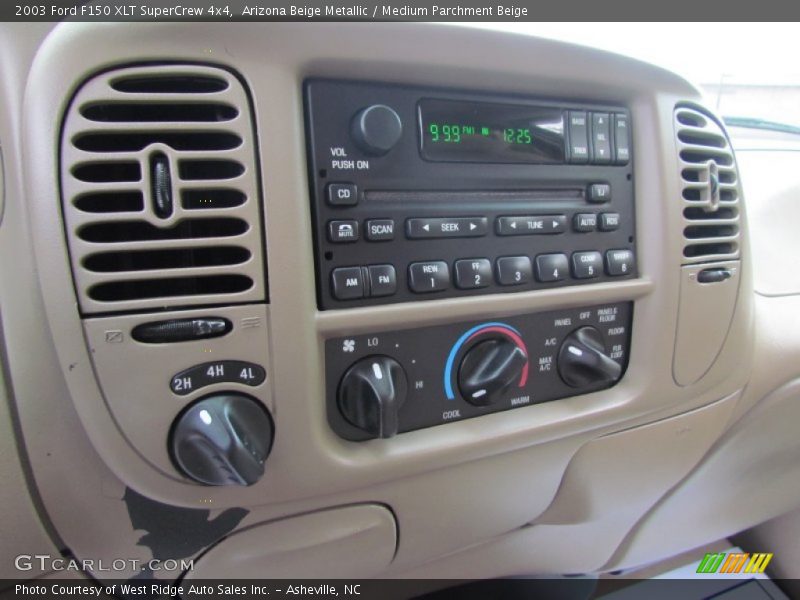 Controls of 2003 F150 XLT SuperCrew 4x4