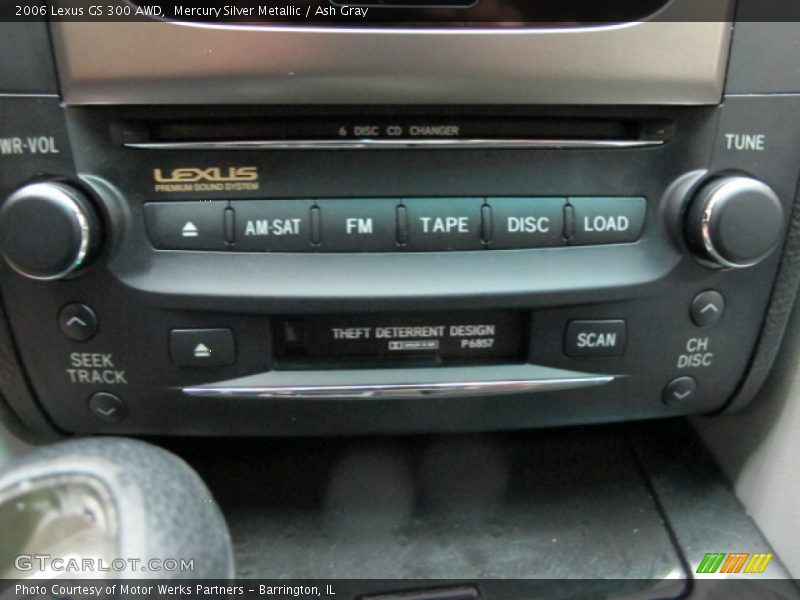 Mercury Silver Metallic / Ash Gray 2006 Lexus GS 300 AWD