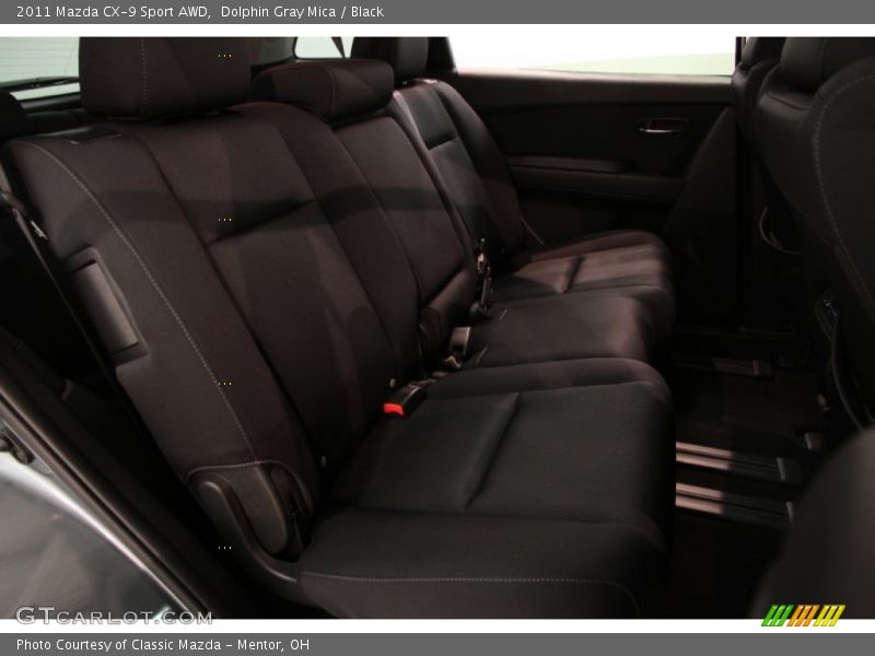 Dolphin Gray Mica / Black 2011 Mazda CX-9 Sport AWD