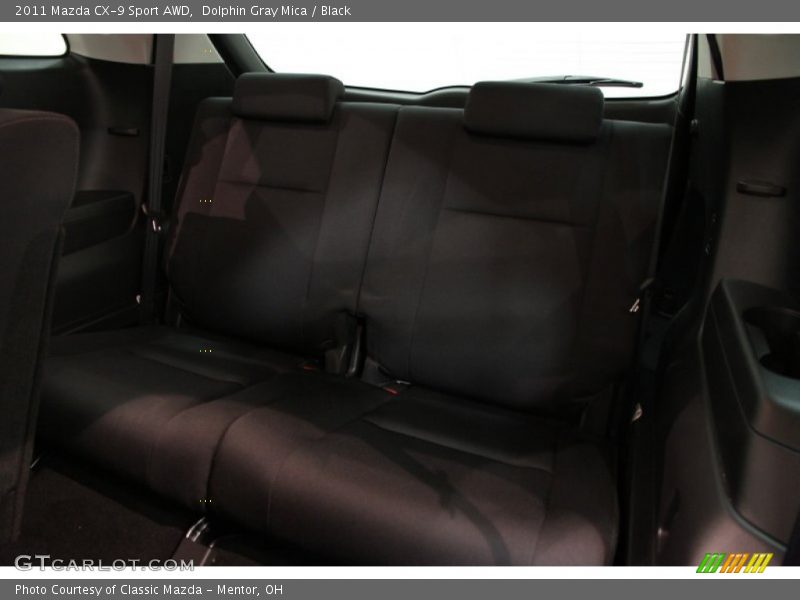 Dolphin Gray Mica / Black 2011 Mazda CX-9 Sport AWD
