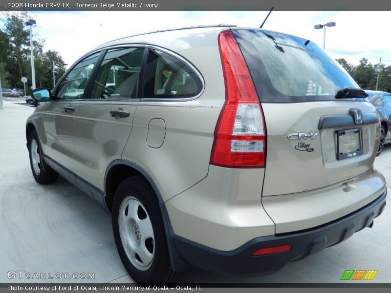 Borrego Beige Metallic / Ivory 2008 Honda CR-V LX