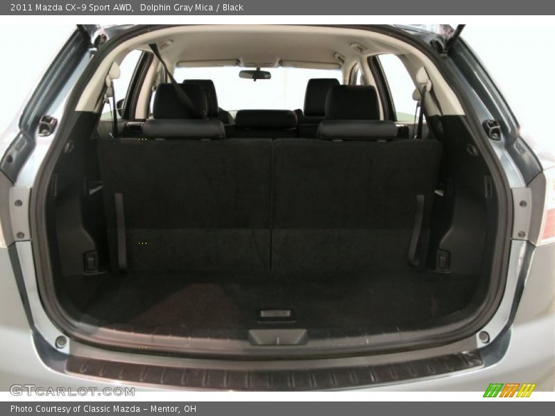 Dolphin Gray Mica / Black 2011 Mazda CX-9 Sport AWD