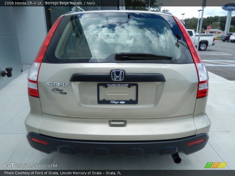 Borrego Beige Metallic / Ivory 2008 Honda CR-V LX