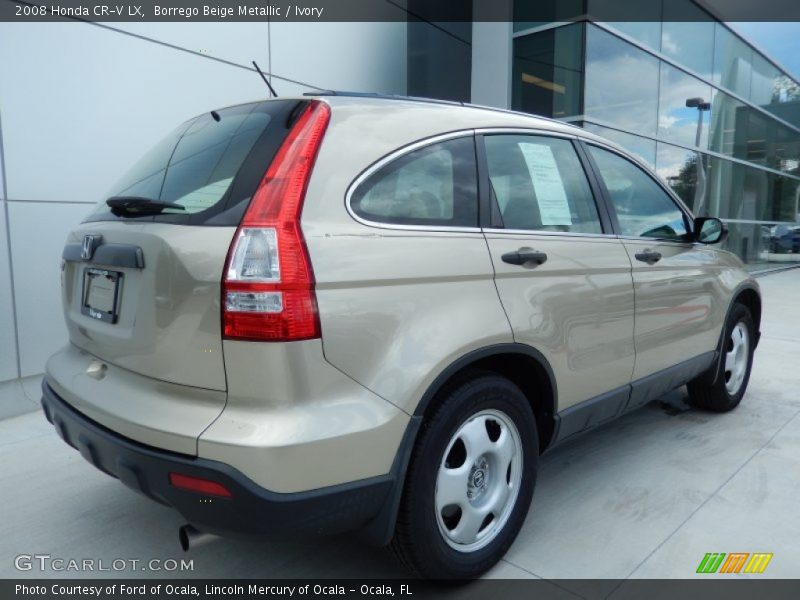 Borrego Beige Metallic / Ivory 2008 Honda CR-V LX