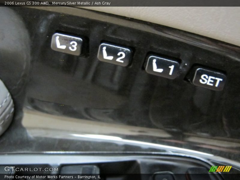 Mercury Silver Metallic / Ash Gray 2006 Lexus GS 300 AWD