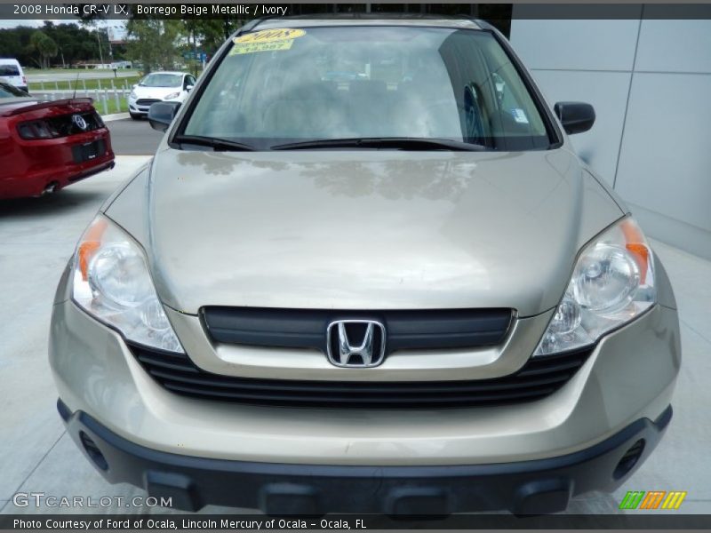 Borrego Beige Metallic / Ivory 2008 Honda CR-V LX
