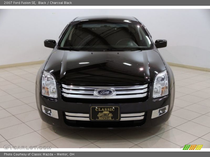 Black / Charcoal Black 2007 Ford Fusion SE