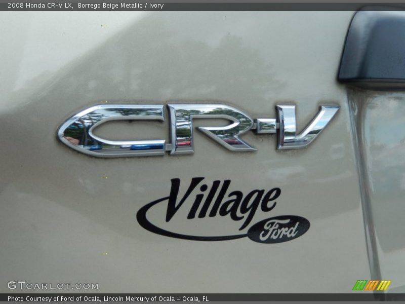 Borrego Beige Metallic / Ivory 2008 Honda CR-V LX
