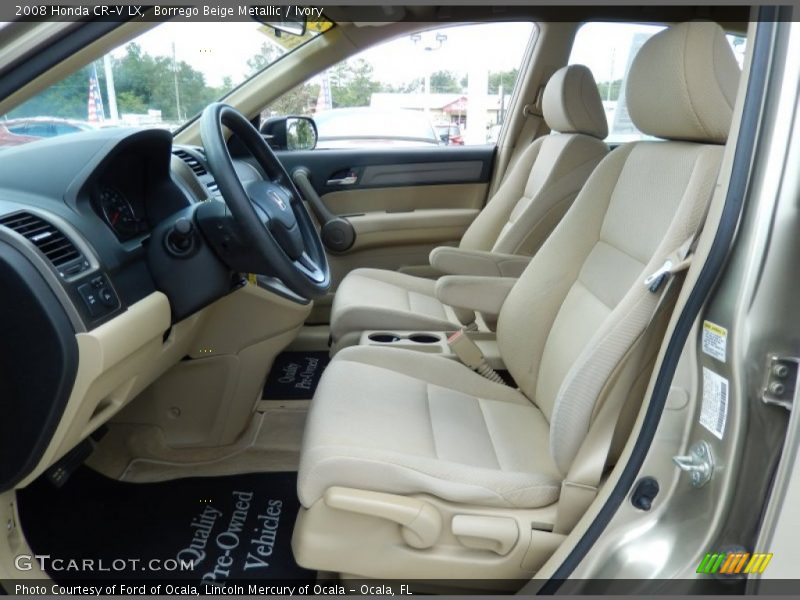 Borrego Beige Metallic / Ivory 2008 Honda CR-V LX