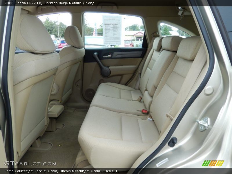 Borrego Beige Metallic / Ivory 2008 Honda CR-V LX