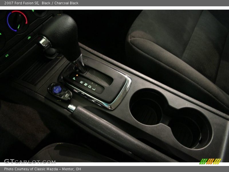 Black / Charcoal Black 2007 Ford Fusion SE