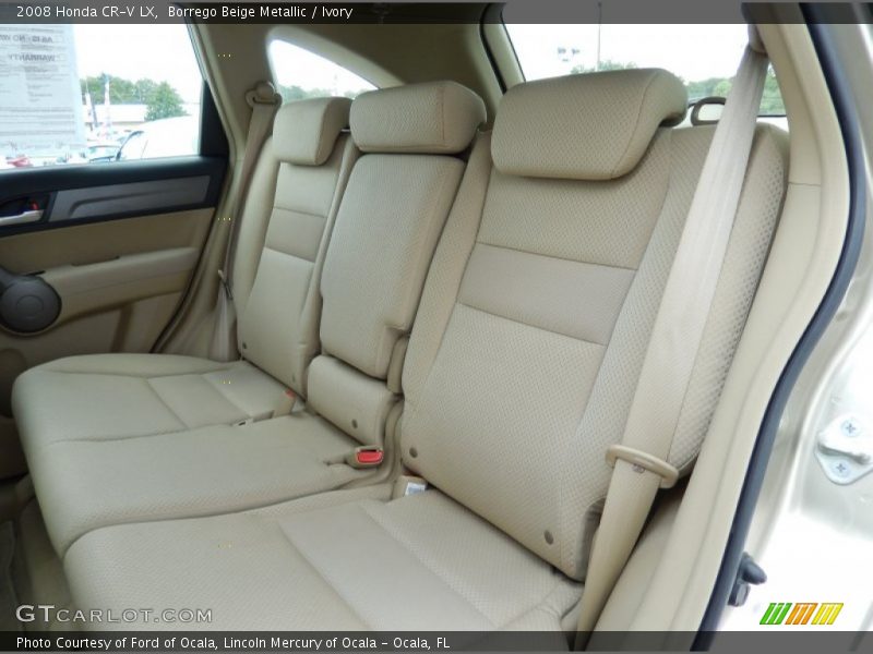 Borrego Beige Metallic / Ivory 2008 Honda CR-V LX