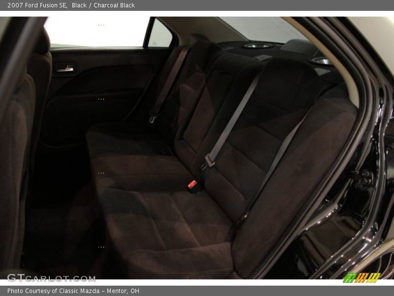 Black / Charcoal Black 2007 Ford Fusion SE