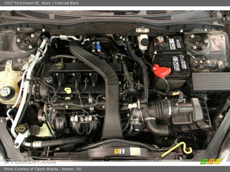 Black / Charcoal Black 2007 Ford Fusion SE