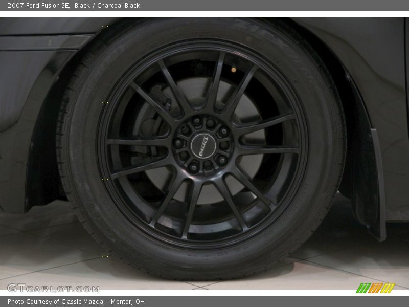 Black / Charcoal Black 2007 Ford Fusion SE