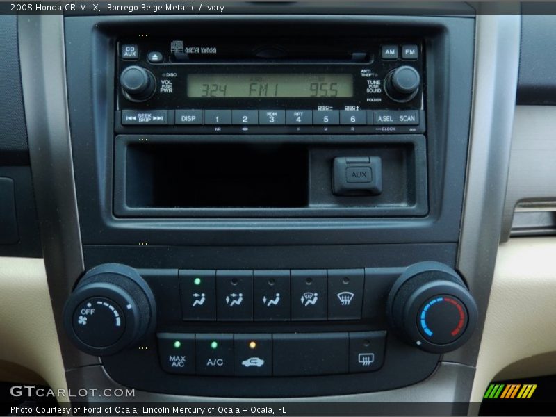 Borrego Beige Metallic / Ivory 2008 Honda CR-V LX