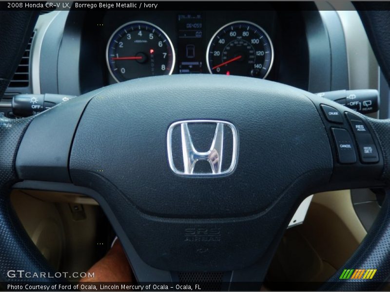 Borrego Beige Metallic / Ivory 2008 Honda CR-V LX