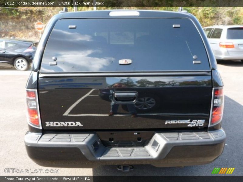Crystal Black Pearl / Black 2012 Honda Ridgeline Sport