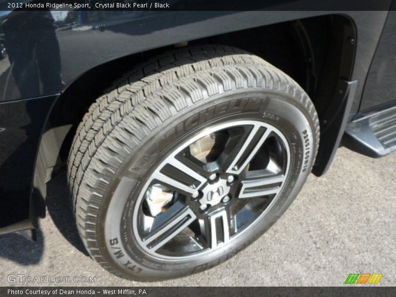 Crystal Black Pearl / Black 2012 Honda Ridgeline Sport