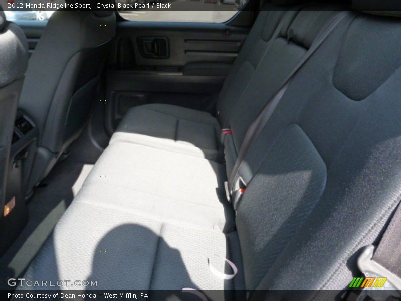 Crystal Black Pearl / Black 2012 Honda Ridgeline Sport