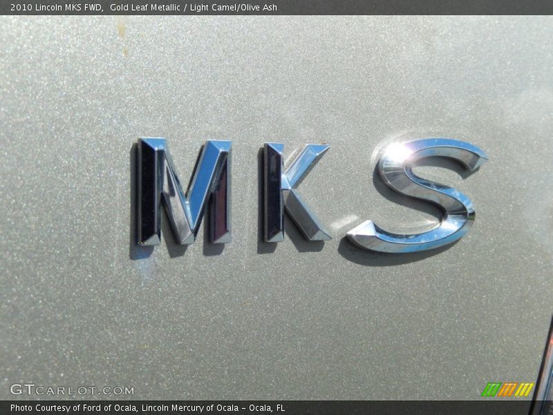 Gold Leaf Metallic / Light Camel/Olive Ash 2010 Lincoln MKS FWD