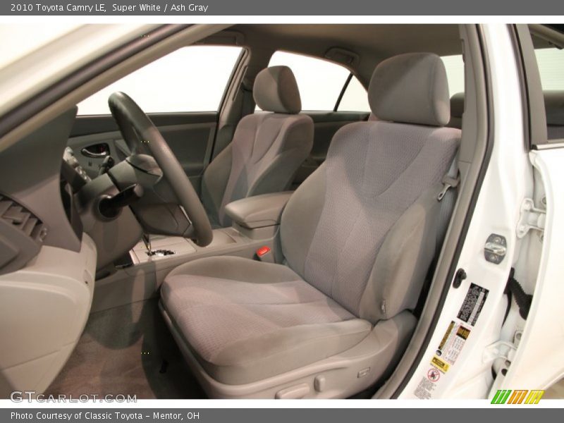  2010 Camry LE Ash Gray Interior