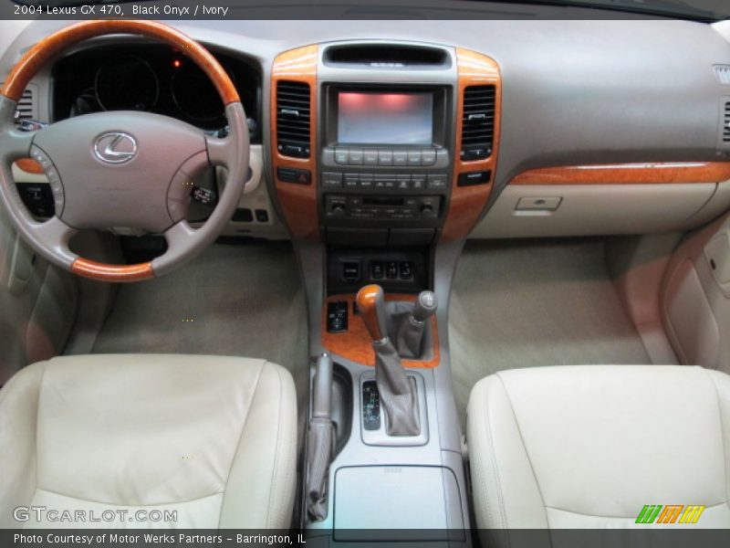 Black Onyx / Ivory 2004 Lexus GX 470