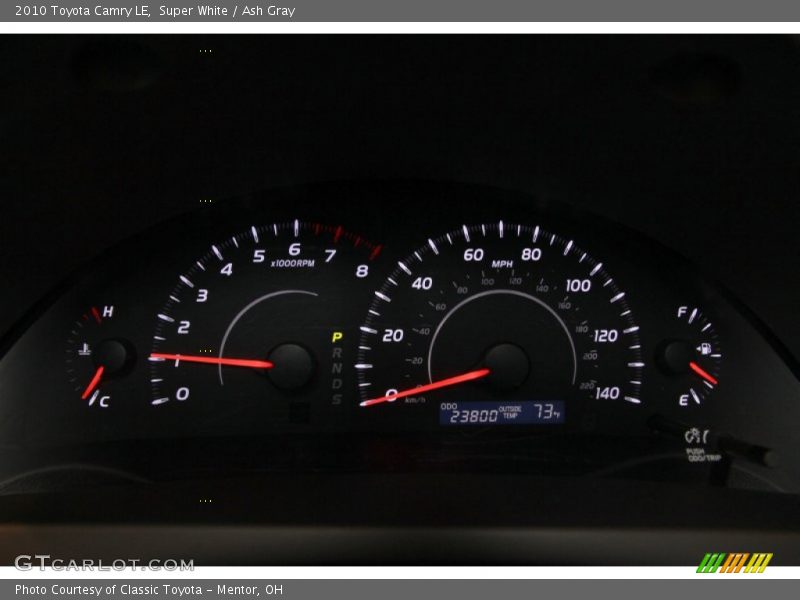  2010 Camry LE LE Gauges