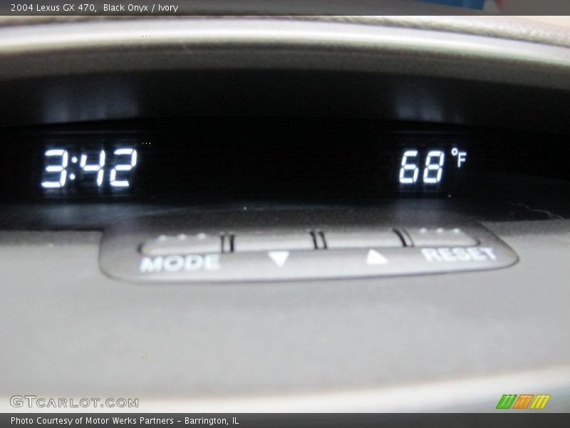 Black Onyx / Ivory 2004 Lexus GX 470