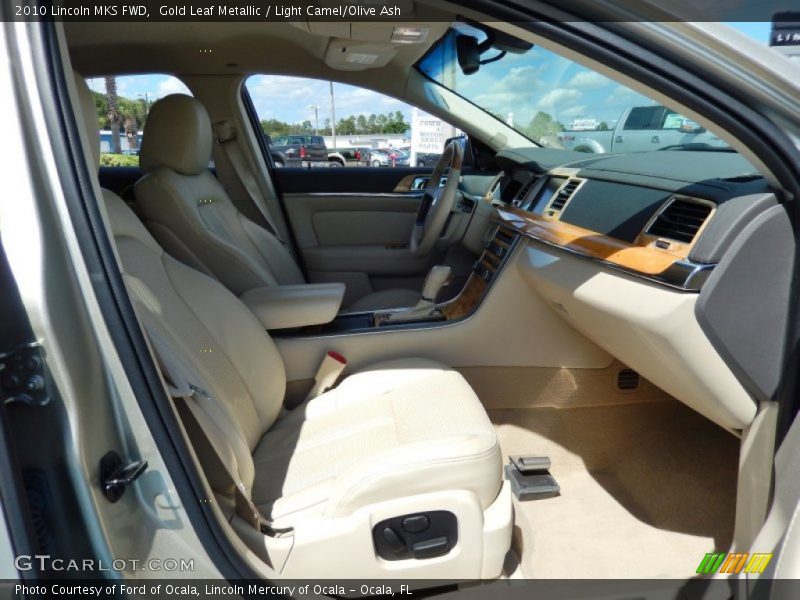 Gold Leaf Metallic / Light Camel/Olive Ash 2010 Lincoln MKS FWD