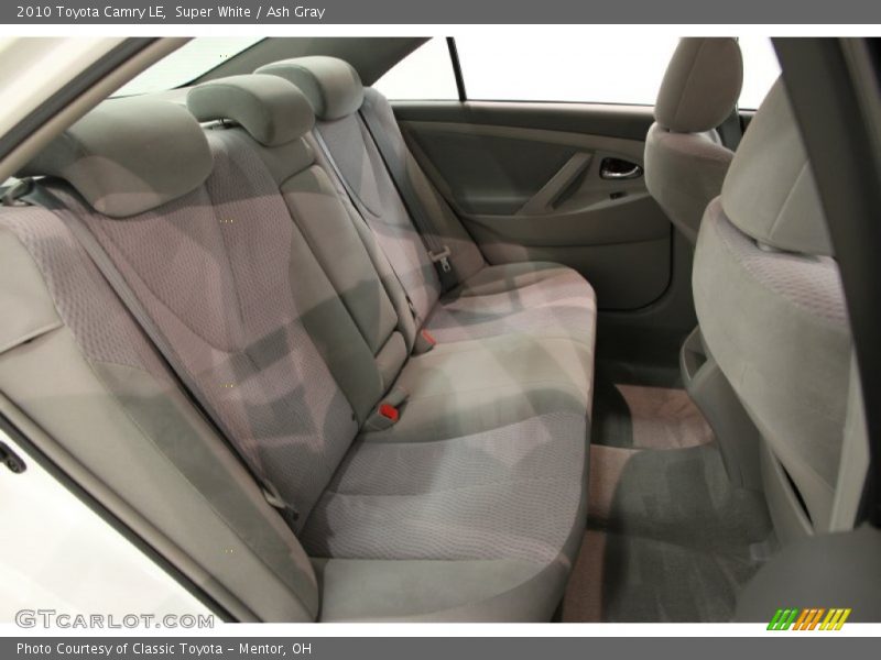 Super White / Ash Gray 2010 Toyota Camry LE