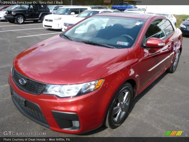 Front 3/4 View of 2010 Forte Koup EX