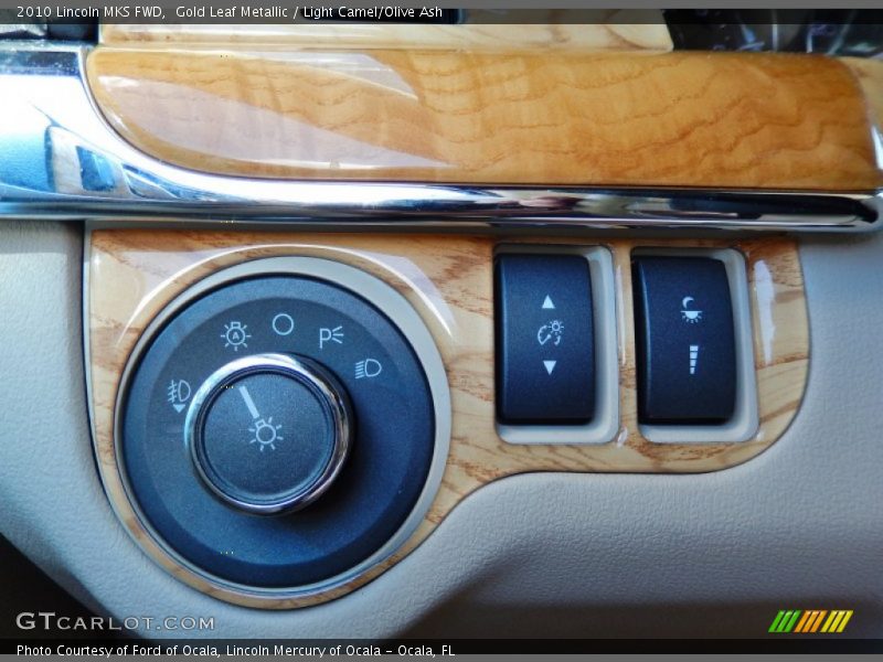 Gold Leaf Metallic / Light Camel/Olive Ash 2010 Lincoln MKS FWD
