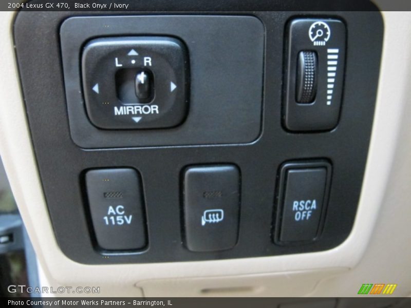 Black Onyx / Ivory 2004 Lexus GX 470