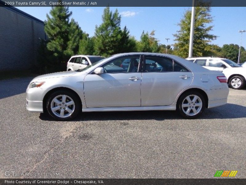 Classic Silver Metallic / Ash 2009 Toyota Camry SE