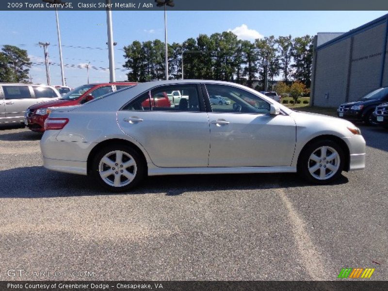 Classic Silver Metallic / Ash 2009 Toyota Camry SE