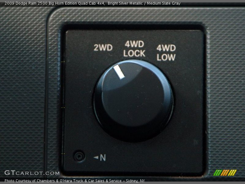 Bright Silver Metallic / Medium Slate Gray 2009 Dodge Ram 2500 Big Horn Edition Quad Cab 4x4