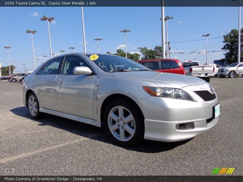 Classic Silver Metallic / Ash 2009 Toyota Camry SE