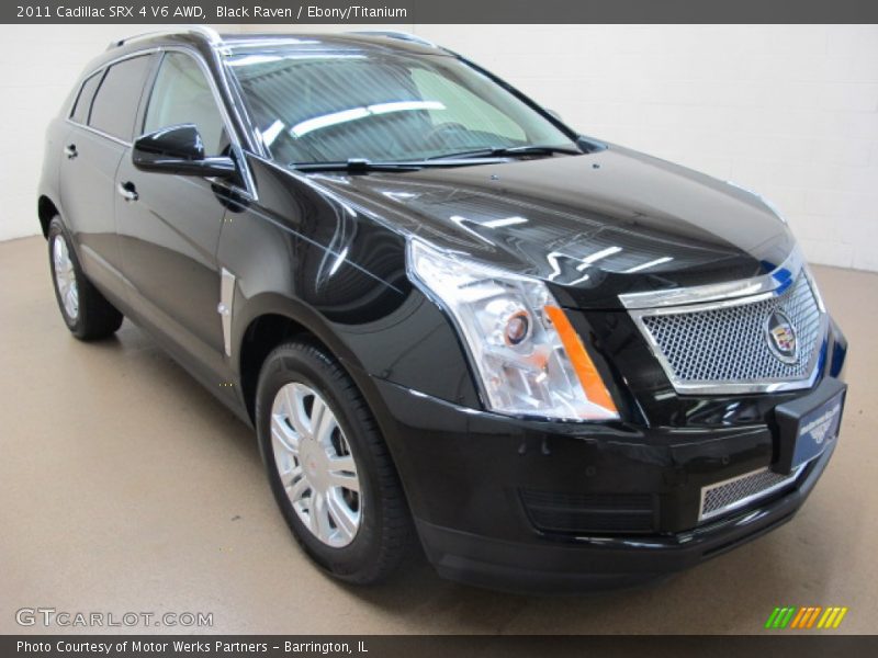 Black Raven / Ebony/Titanium 2011 Cadillac SRX 4 V6 AWD