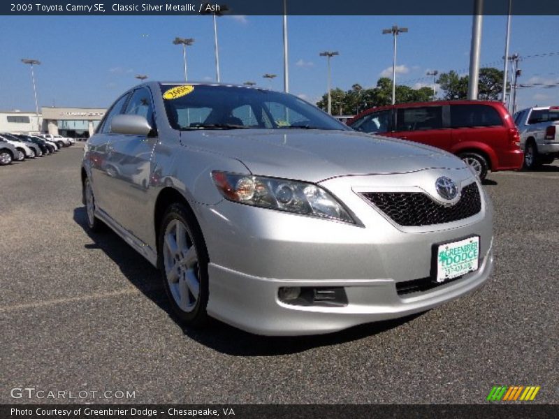 Classic Silver Metallic / Ash 2009 Toyota Camry SE