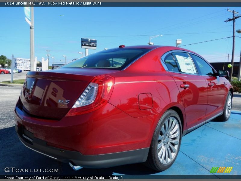  2014 MKS FWD Ruby Red Metallic