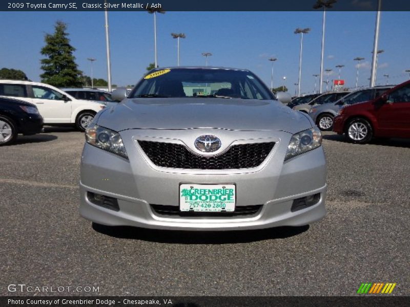 Classic Silver Metallic / Ash 2009 Toyota Camry SE