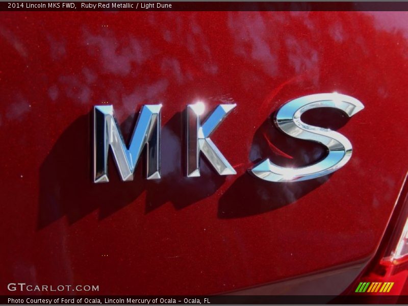 Ruby Red Metallic / Light Dune 2014 Lincoln MKS FWD