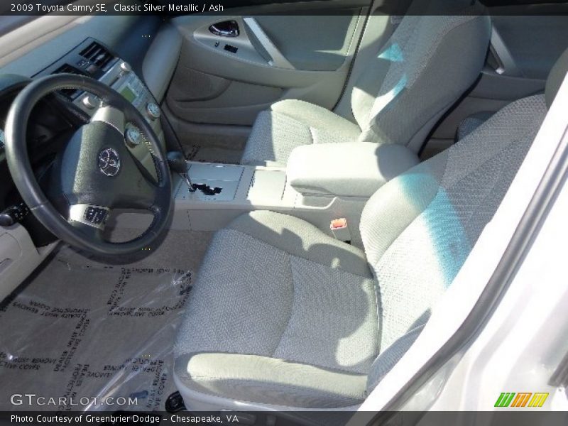 Classic Silver Metallic / Ash 2009 Toyota Camry SE