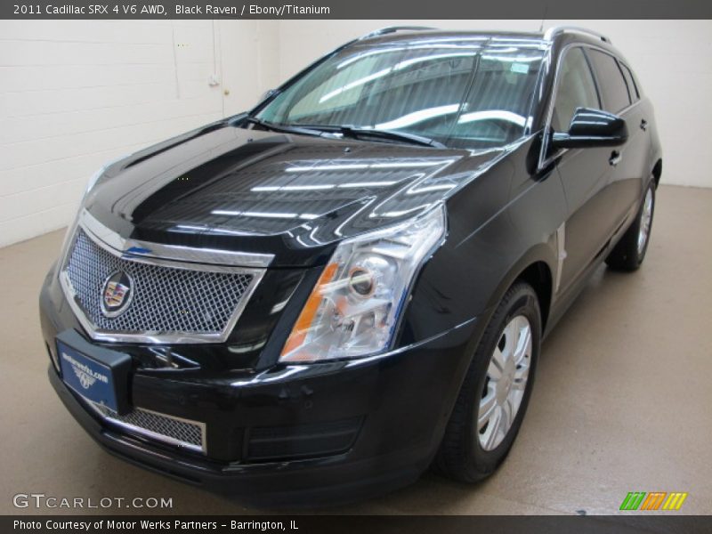Black Raven / Ebony/Titanium 2011 Cadillac SRX 4 V6 AWD