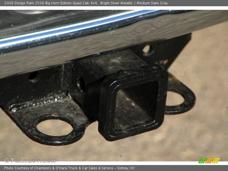 Bright Silver Metallic / Medium Slate Gray 2009 Dodge Ram 2500 Big Horn Edition Quad Cab 4x4