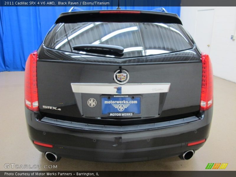 Black Raven / Ebony/Titanium 2011 Cadillac SRX 4 V6 AWD