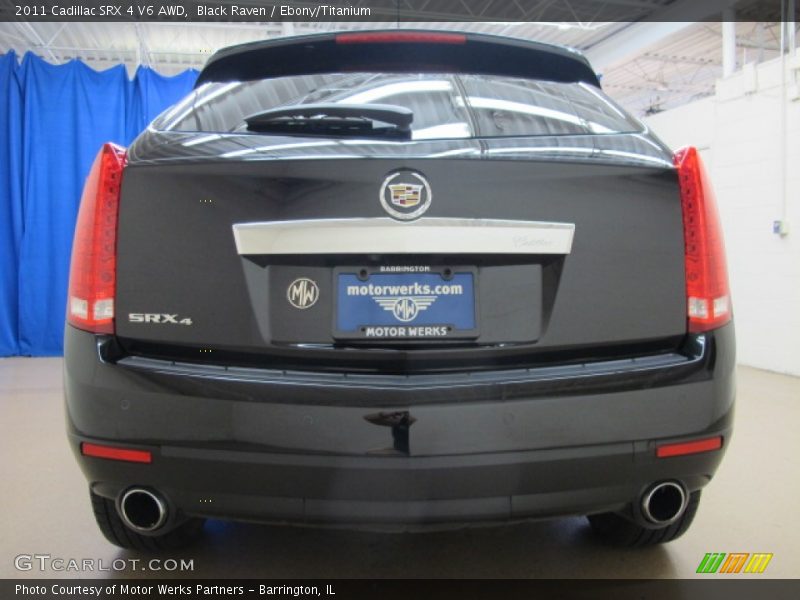Black Raven / Ebony/Titanium 2011 Cadillac SRX 4 V6 AWD