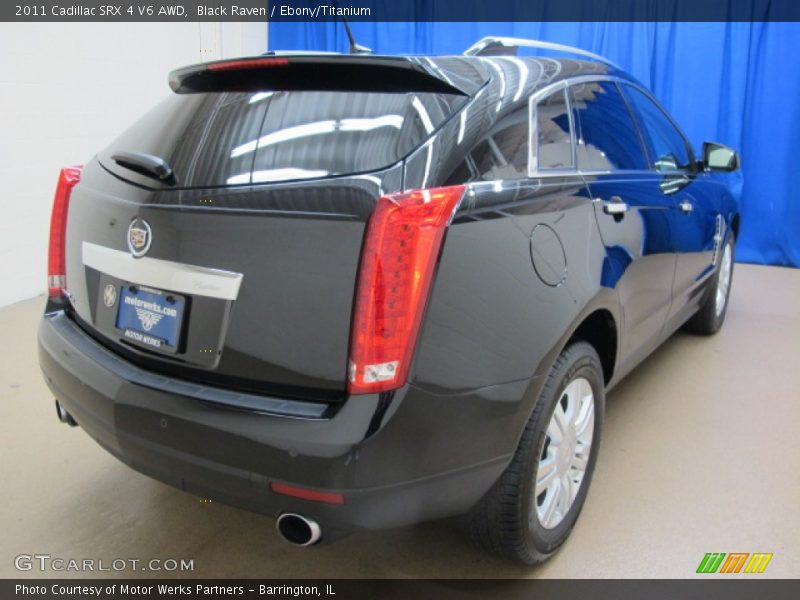 Black Raven / Ebony/Titanium 2011 Cadillac SRX 4 V6 AWD